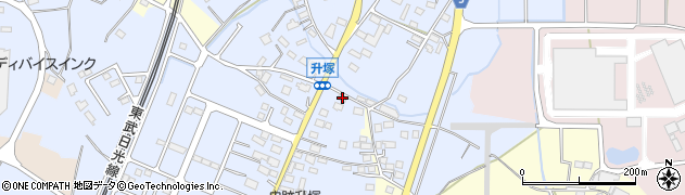 栃木県栃木市都賀町升塚36周辺の地図