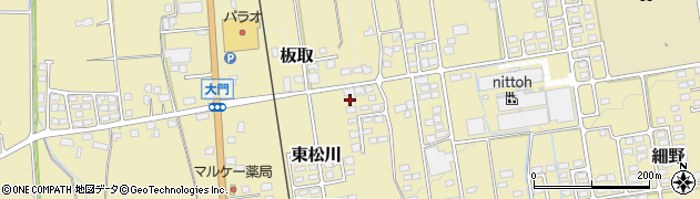 長野県北安曇郡松川村5689-248周辺の地図