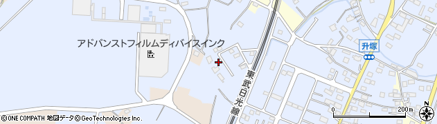 栃木県栃木市都賀町升塚197-6周辺の地図