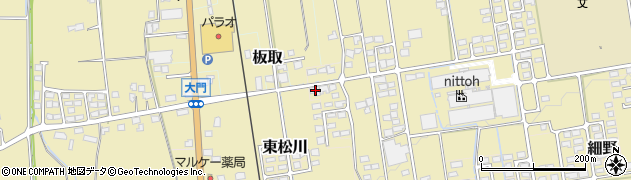 長野県北安曇郡松川村5689-153周辺の地図