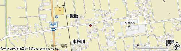 長野県北安曇郡松川村5689-154周辺の地図