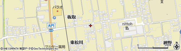 長野県北安曇郡松川村5689-155周辺の地図