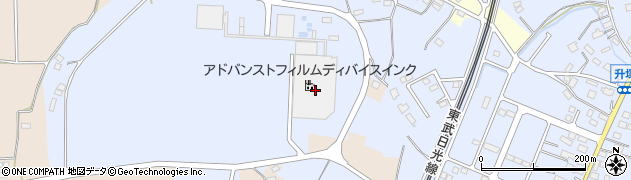 栃木県栃木市都賀町升塚161周辺の地図