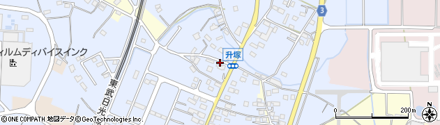 栃木県栃木市都賀町升塚93周辺の地図