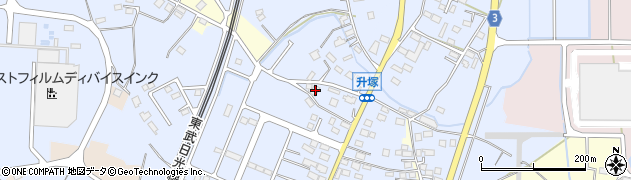 栃木県栃木市都賀町升塚826周辺の地図