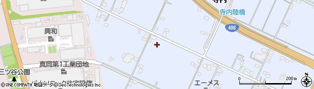 栃木県真岡市寺内1040周辺の地図