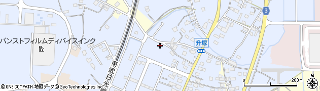 栃木県栃木市都賀町升塚111周辺の地図