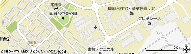 石川県小松市国府台周辺の地図