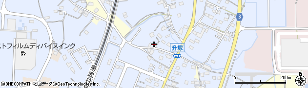 栃木県栃木市都賀町升塚110周辺の地図