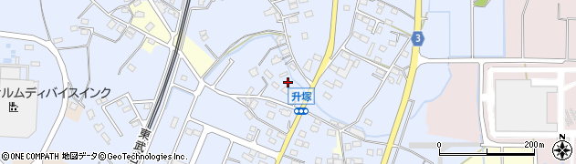 栃木県栃木市都賀町升塚95周辺の地図