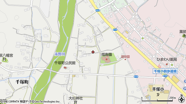 〒328-0135 栃木県栃木市千塚町の地図