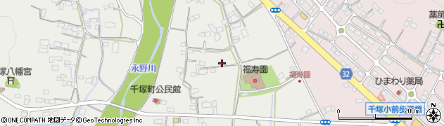 栃木県栃木市千塚町周辺の地図