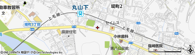 株式会社オルビス　桐生営業所周辺の地図