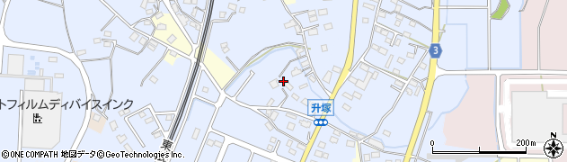 栃木県栃木市都賀町升塚98周辺の地図