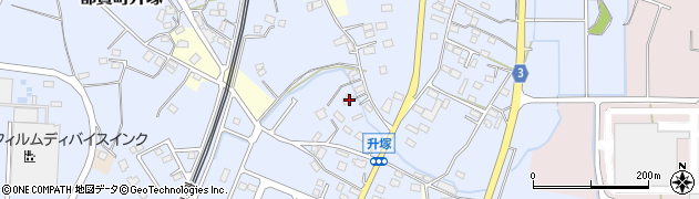 栃木県栃木市都賀町升塚99周辺の地図
