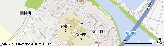 石川県小松市安宅町（レ）周辺の地図
