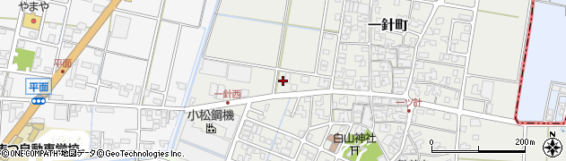 石川県小松市一針町ヌ周辺の地図