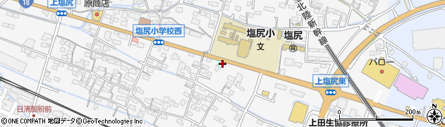 上田市役所　塩尻児童クラブ周辺の地図