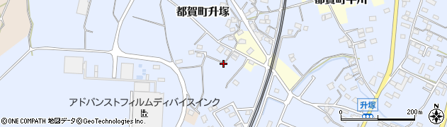 栃木県栃木市都賀町升塚241周辺の地図