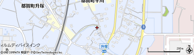 栃木県栃木市都賀町升塚101周辺の地図