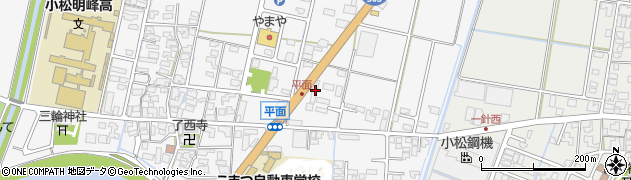 株式会社雄伸小松営業所周辺の地図