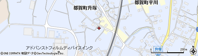 栃木県栃木市都賀町升塚509周辺の地図