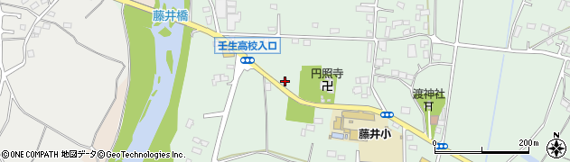 栃木県下都賀郡壬生町藤井1230-13周辺の地図