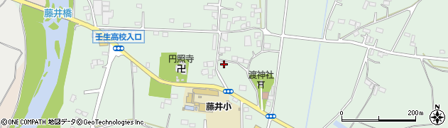 栃木県下都賀郡壬生町藤井1288周辺の地図