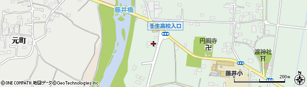 栃木県下都賀郡壬生町藤井1208周辺の地図