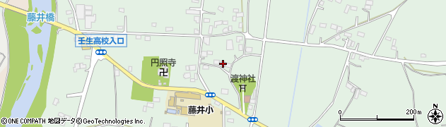 栃木県下都賀郡壬生町藤井1293周辺の地図