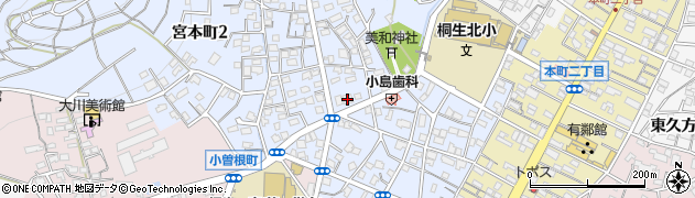マンマチャオ西桐生店周辺の地図
