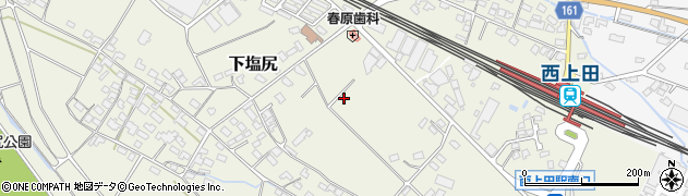 長野県上田市下塩尻周辺の地図