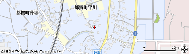 栃木県栃木市都賀町升塚608周辺の地図