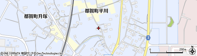 栃木県栃木市都賀町升塚805周辺の地図