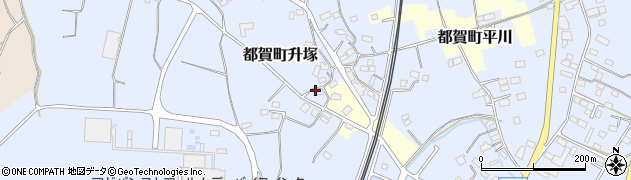 栃木県栃木市都賀町升塚519周辺の地図