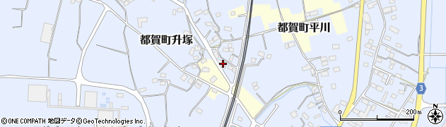 栃木県栃木市都賀町升塚523周辺の地図
