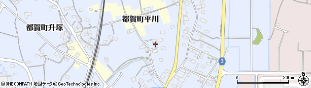 栃木県栃木市都賀町升塚605周辺の地図
