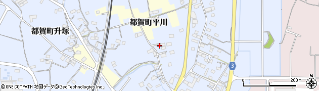 栃木県栃木市都賀町升塚604周辺の地図