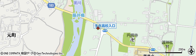 栃木県下都賀郡壬生町藤井1211-2周辺の地図