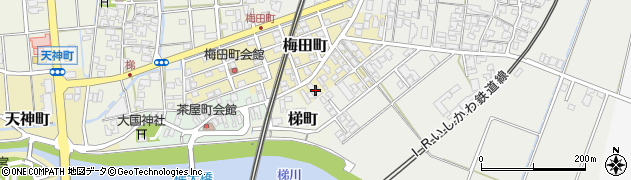 石川県小松市梅田町281周辺の地図