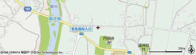 栃木県下都賀郡壬生町藤井1233周辺の地図
