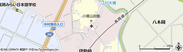 栃木県真岡市小橋161周辺の地図