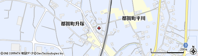 栃木県栃木市都賀町升塚623周辺の地図