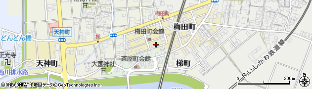 石川県小松市梅田町84周辺の地図