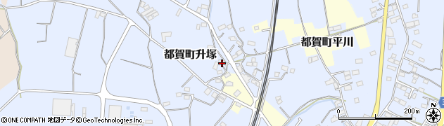 栃木県栃木市都賀町升塚741周辺の地図