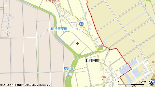 〒310-0001 茨城県水戸市上河内町の地図