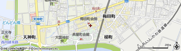 石川県小松市梅田町94周辺の地図