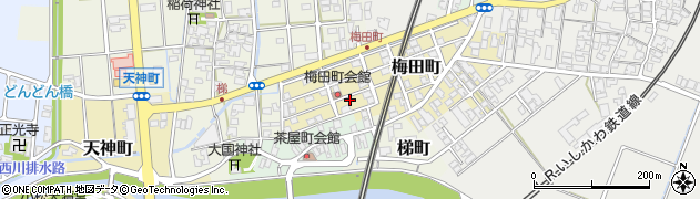 石川県小松市梅田町96周辺の地図