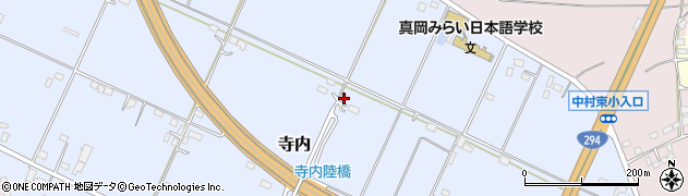 栃木県真岡市寺内1207周辺の地図
