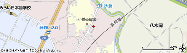 栃木県真岡市小橋172周辺の地図